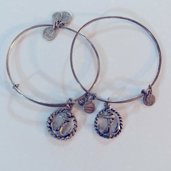 Alex and Ani Anchor Bracelets - Picture 1 of 3